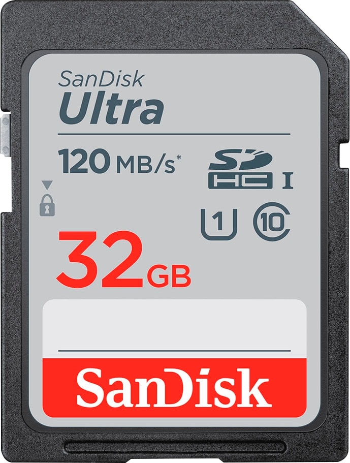Sandisk Speicherkarte »Ultra® SDHC™ UHS-I 32 GB«, (Class 10 120 MB/s Lesegeschwindigkeit) von Sandisk