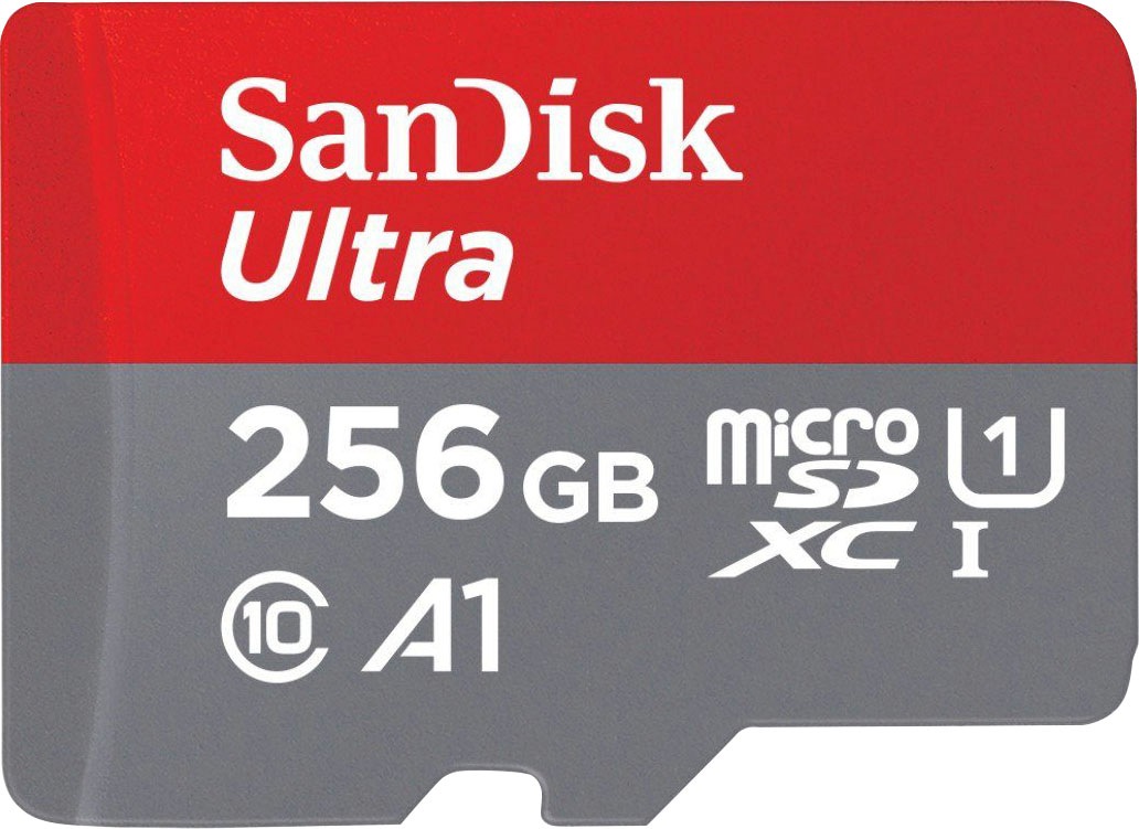Sandisk Speicherkarte »Ultra 256GB microSDXC«, (Class 10 120 MB/s Lesegeschwindigkeit) von Sandisk