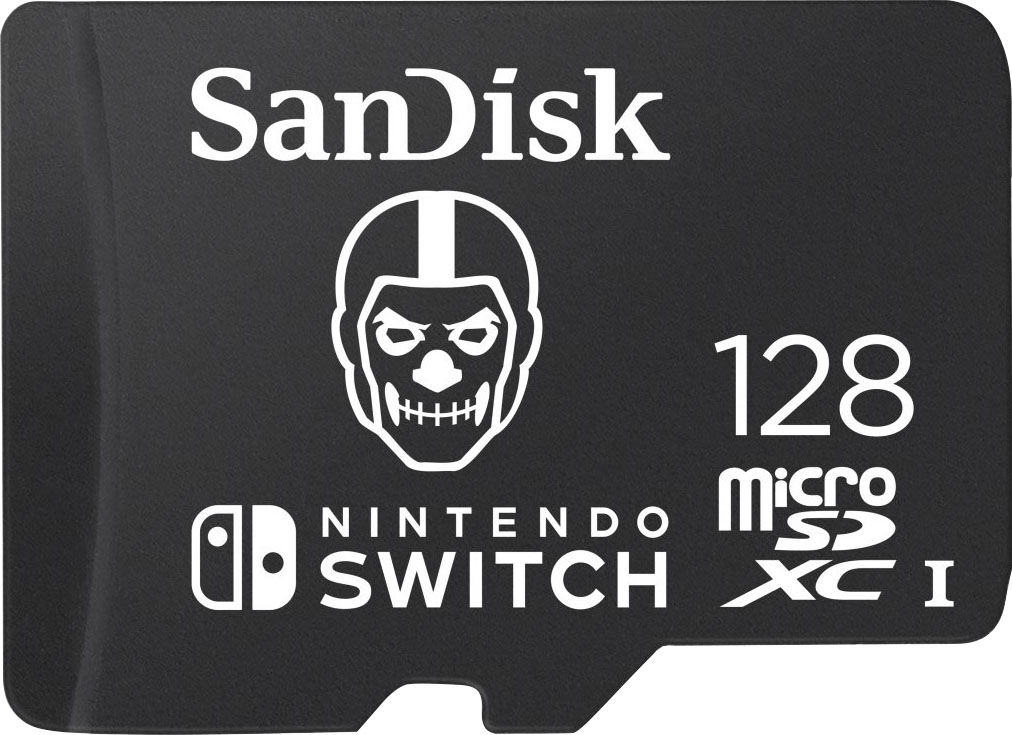 Sandisk Speicherkarte »microSDXC Extreme 128GB Fortnite Edition, Skull Trooper«, (UHS-I Class 10 100 MB/s Lesegeschwindigkeit) von Sandisk