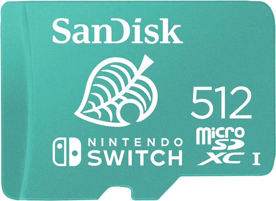 Sandisk Speicherkarte »microSDXC Extreme 512GB für Nintendo Switch«, (Class 10 100 MB/s Lesegeschwindigkeit) von Sandisk