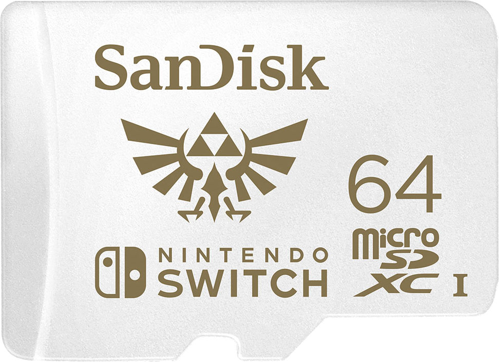 Sandisk Speicherkarte »microSDXC Extreme 64GB für Nintendo Switch«, (100 MB/s Lesegeschwindigkeit)