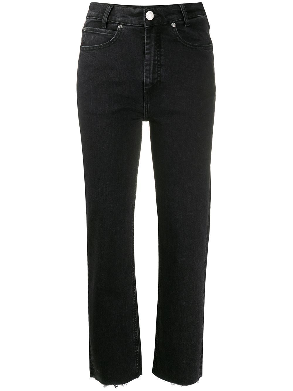 SANDRO Jayn cropped jeans - Black von SANDRO