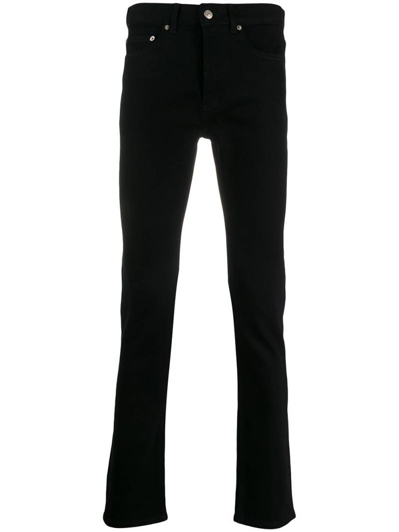 SANDRO mid-rise slim-cut jeans - Black von SANDRO