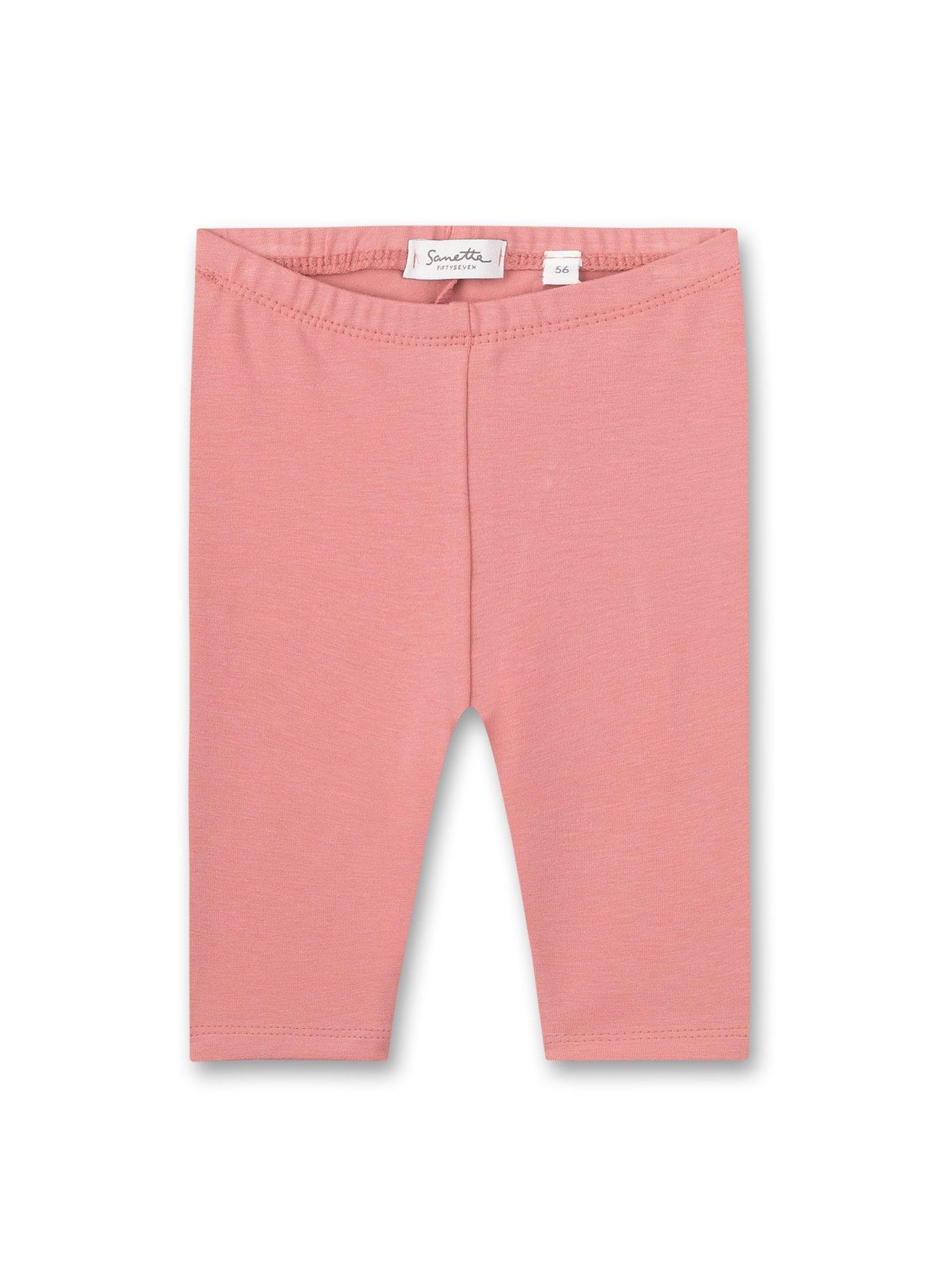 Baby Mädchen Leggings Rosa Unisex Rosa 56 von Sanetta Fiftyseven