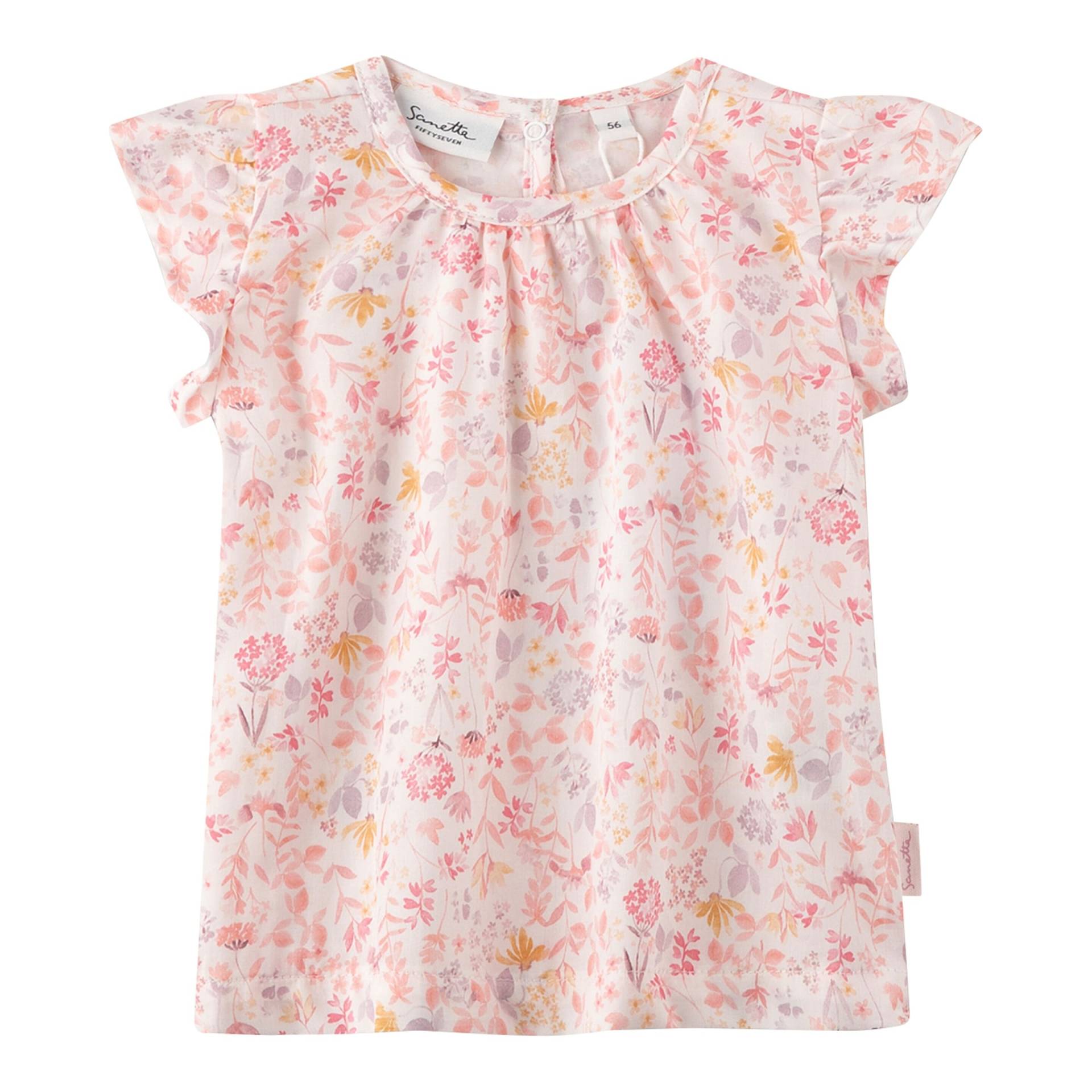 Bluse Flügelarm Blumen von Sanetta Fiftyseven