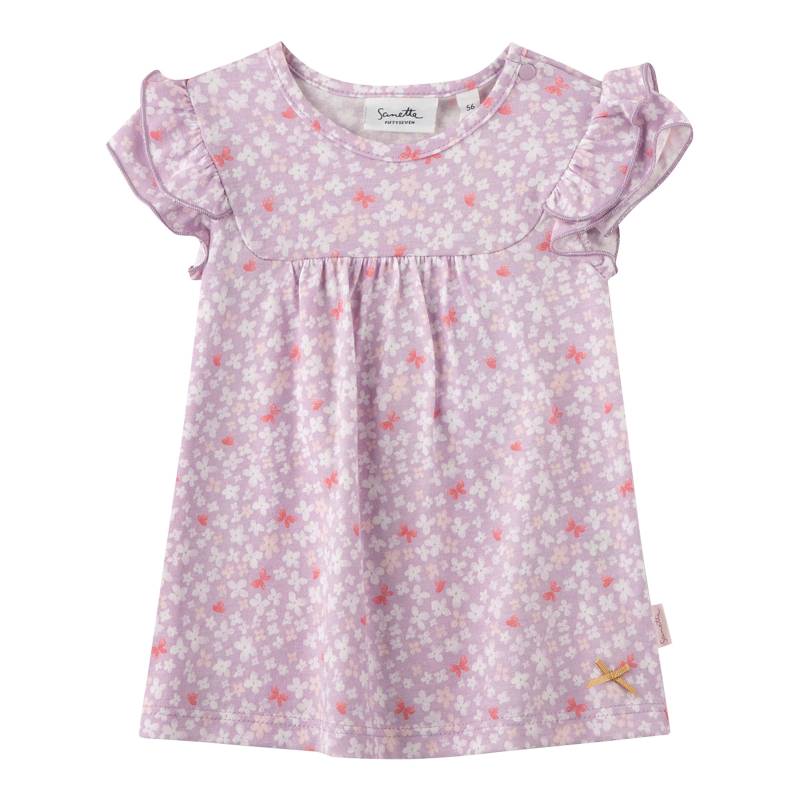 Kleid kurzarm Blumen Rüschen von Sanetta Fiftyseven