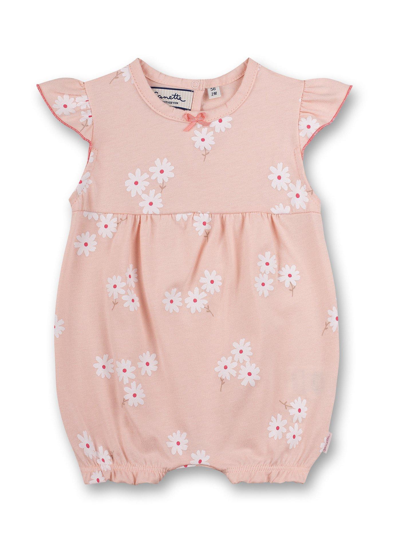 Baby Mädchen-overall Rosa Free Bird Unisex Rosa 56 von Sanetta Fiftyseven