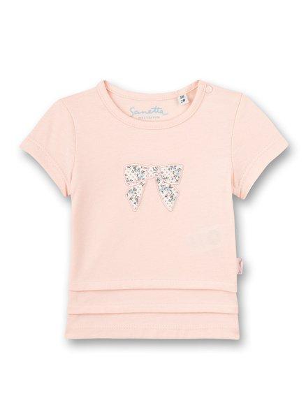 Baby Mädchen T-shirt Fluffy Duckling Rosa Unisex Rosa 62 von Sanetta Fiftyseven