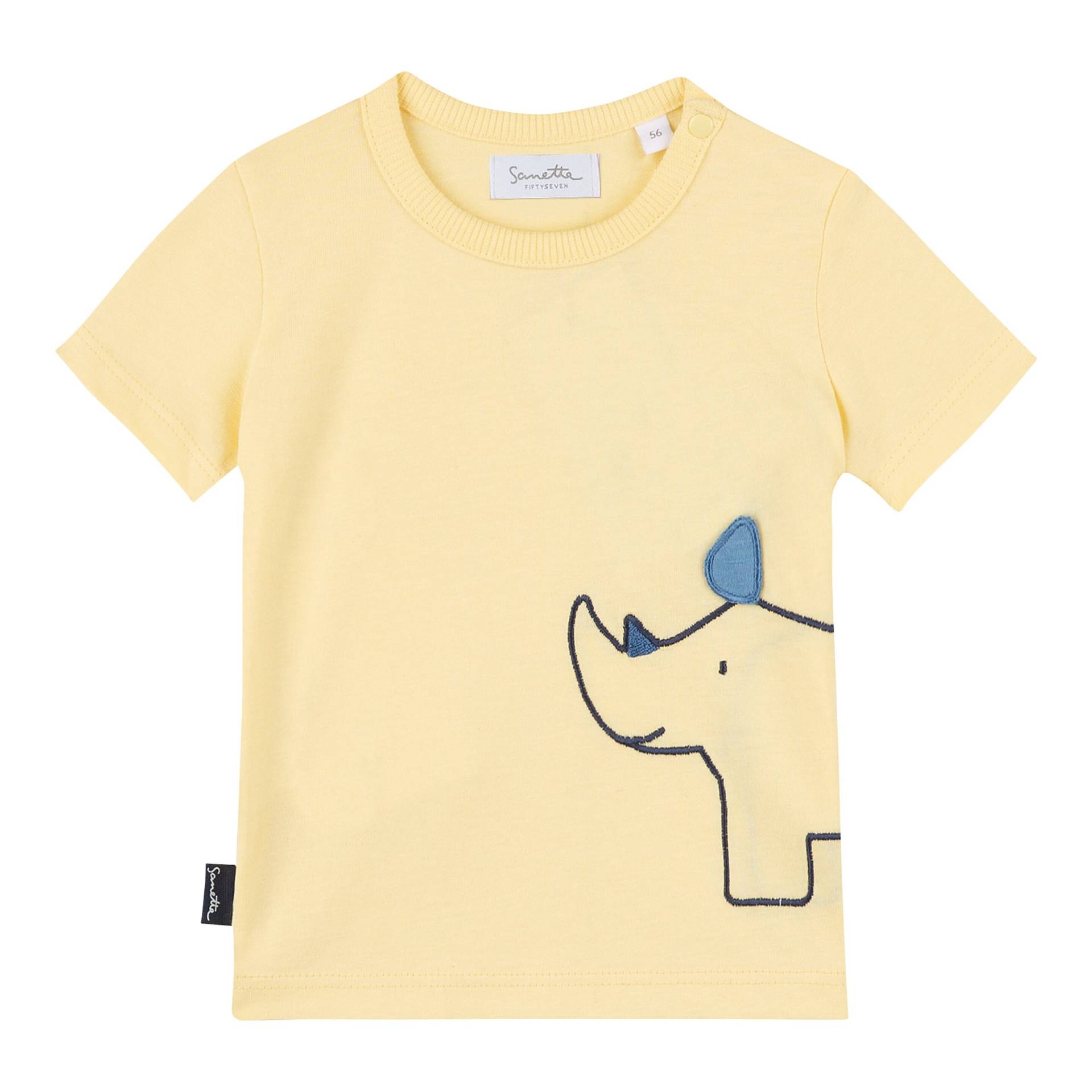T-Shirt Nashorn von Sanetta Fiftyseven