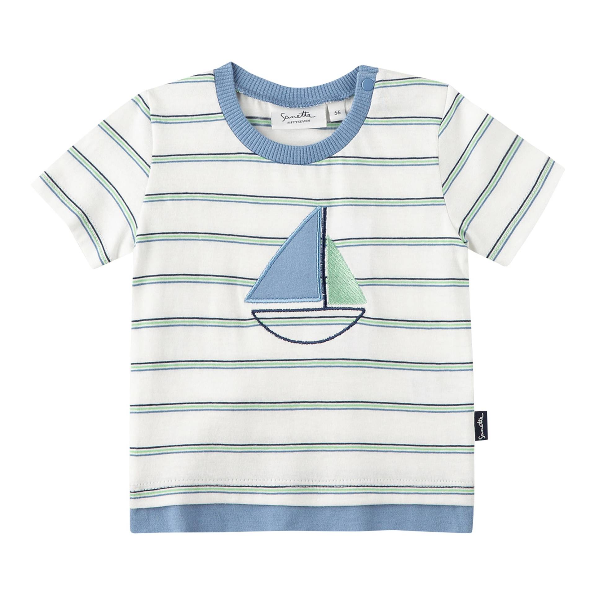 T-Shirt Ringel Boot von Sanetta Fiftyseven