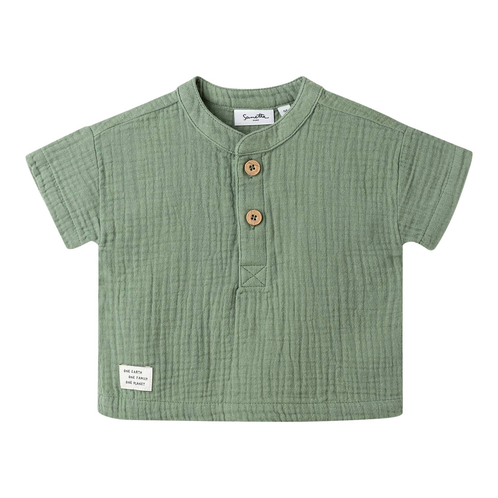 Musselin-T-Shirt Musselin-T-Shirt von Sanetta Pure