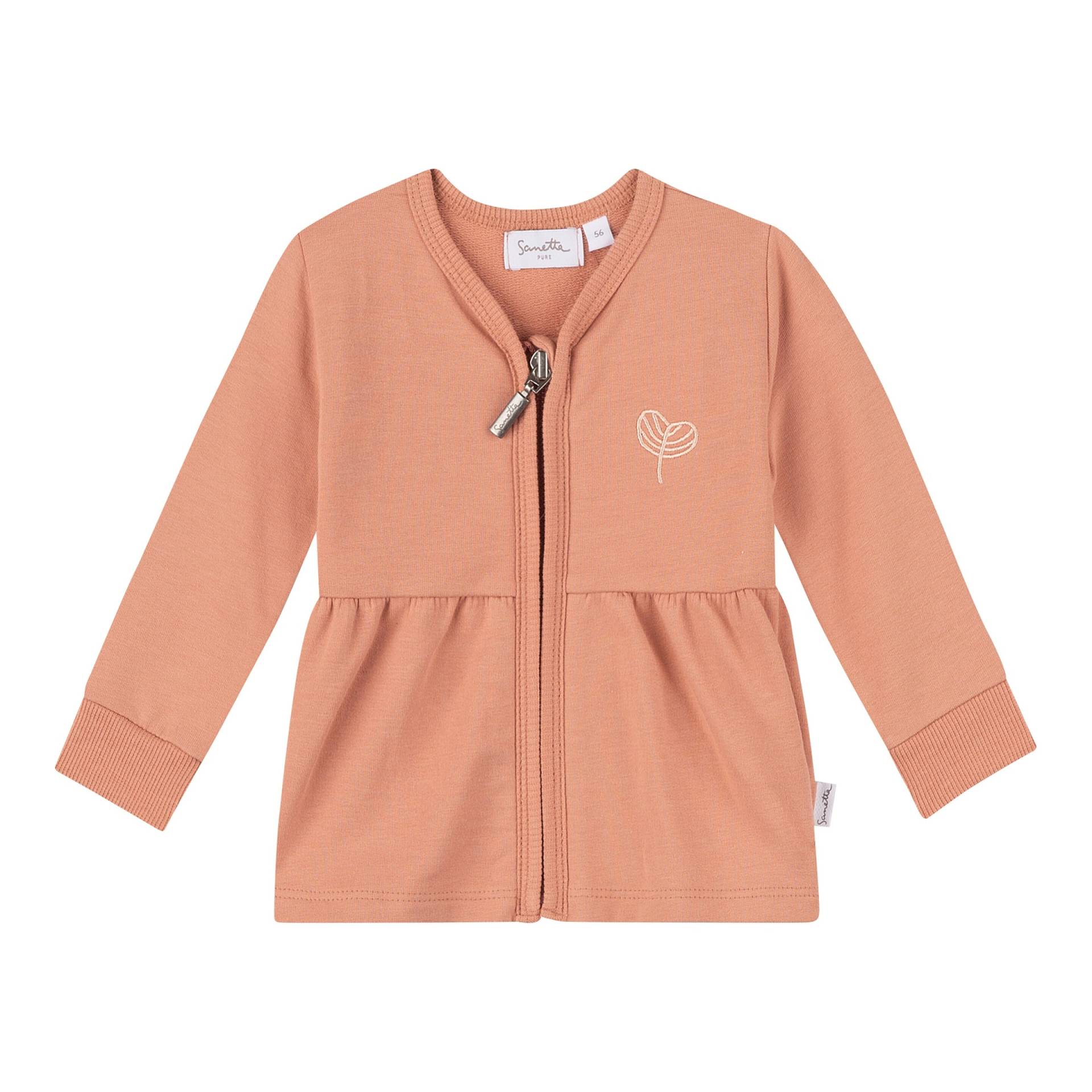 Sweatjacke Rüschen von Sanetta Pure