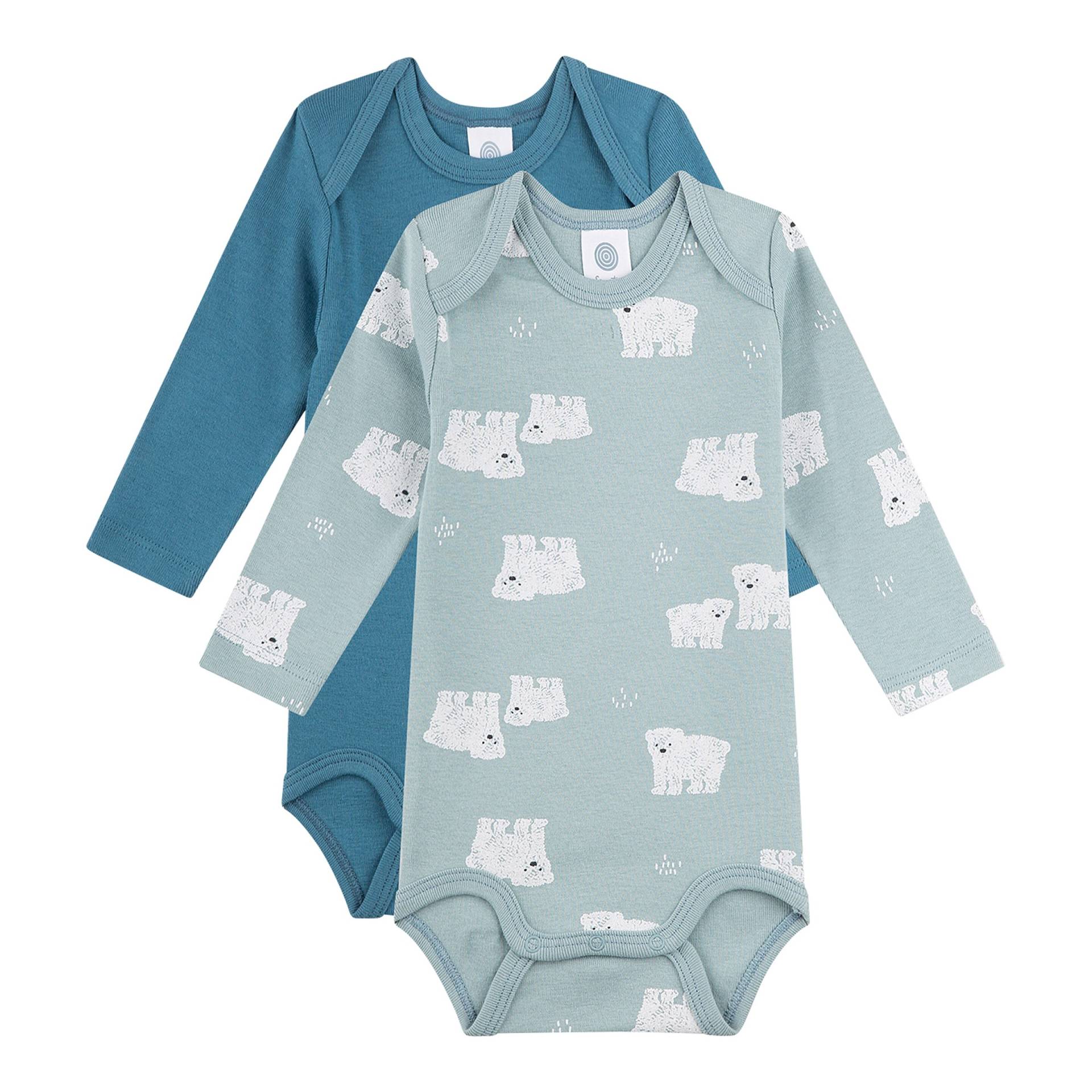 2er-Pack Bodys langarm Eisbären 2er-Pack Bodys langarm Eisbären von Sanetta