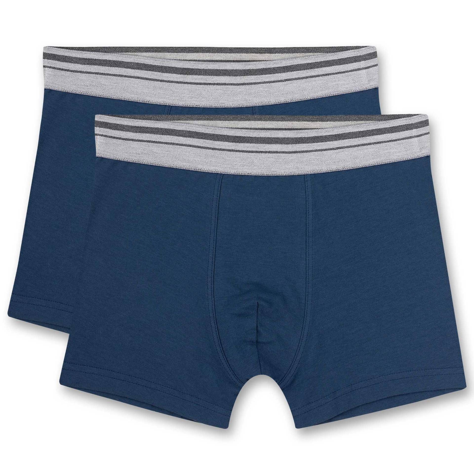 Boxershort Bequem Sitzend Jungen Blau 152 von Sanetta