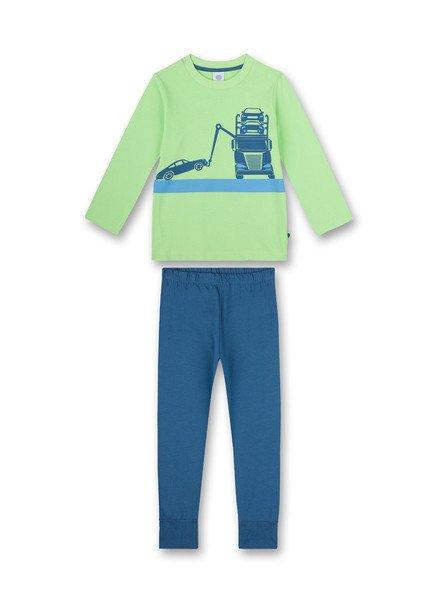 Jungen Schlafanzug Abschleppauto Jungen Multicolor 140 von Sanetta