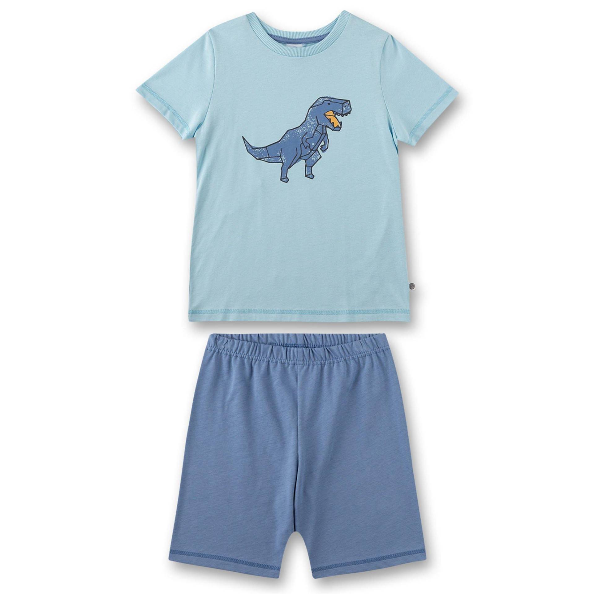 Pyjama Bequem Sitzend Mädchen Blau 128 von Sanetta