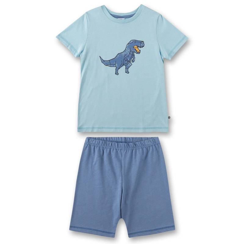 Pyjama Bequem Sitzend Mädchen Blau 140 von Sanetta