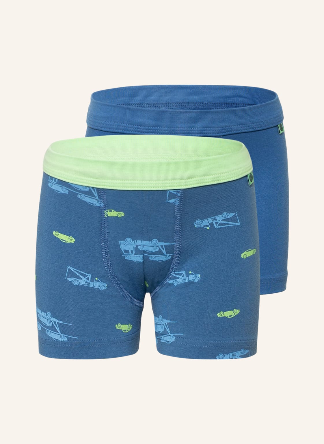 Sanetta 2er-Pack Boxershorts blau von Sanetta