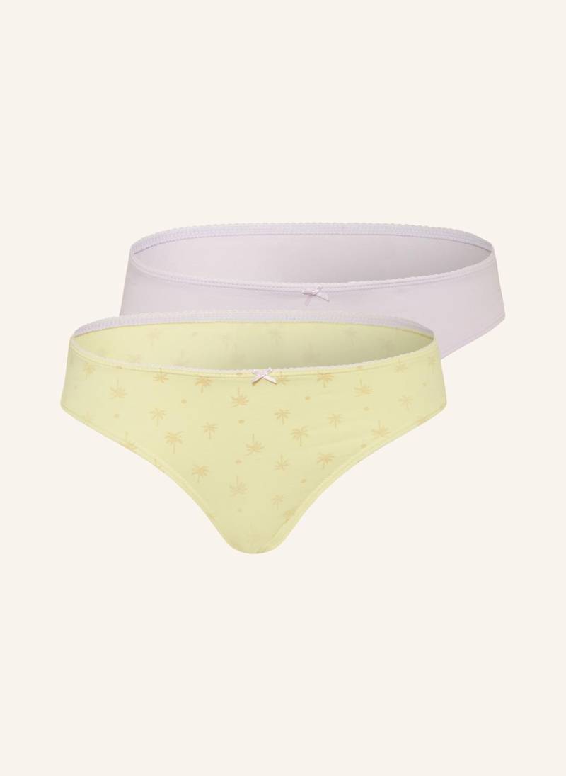 Sanetta 2er-Pack Slips gelb von Sanetta