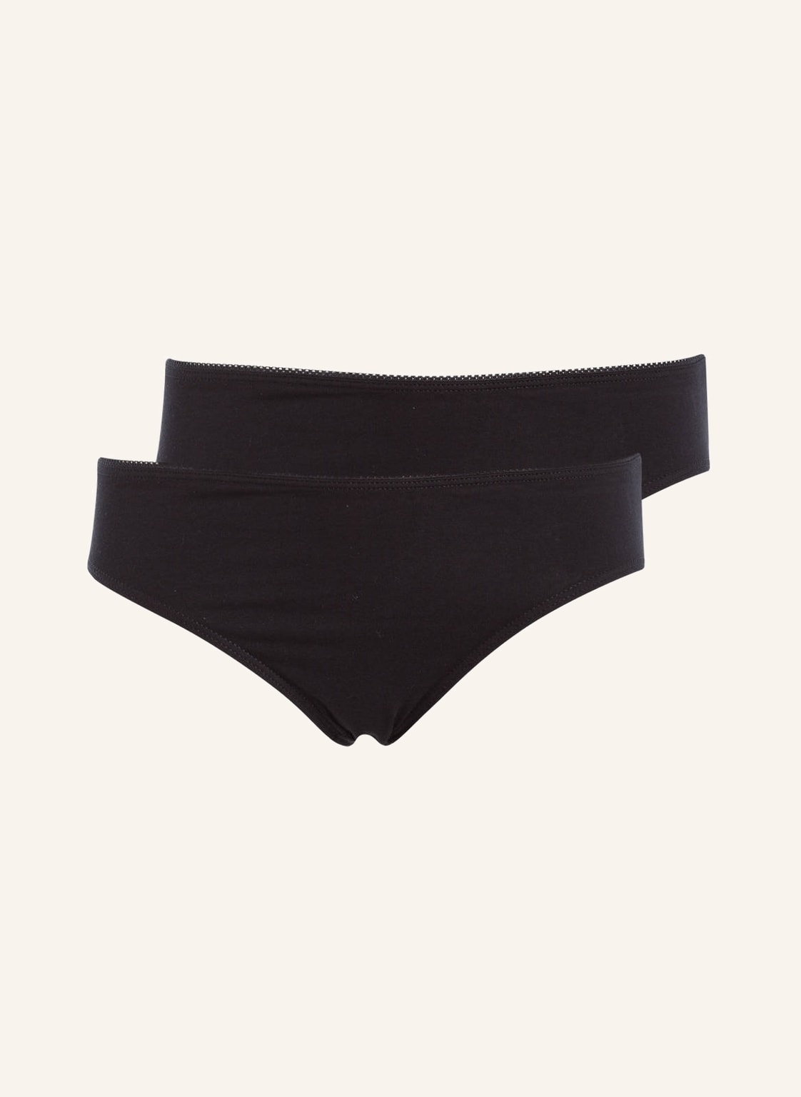 Sanetta 2er-Pack Slips schwarz Sanetta 2er-Pack Slips schwarz von Sanetta