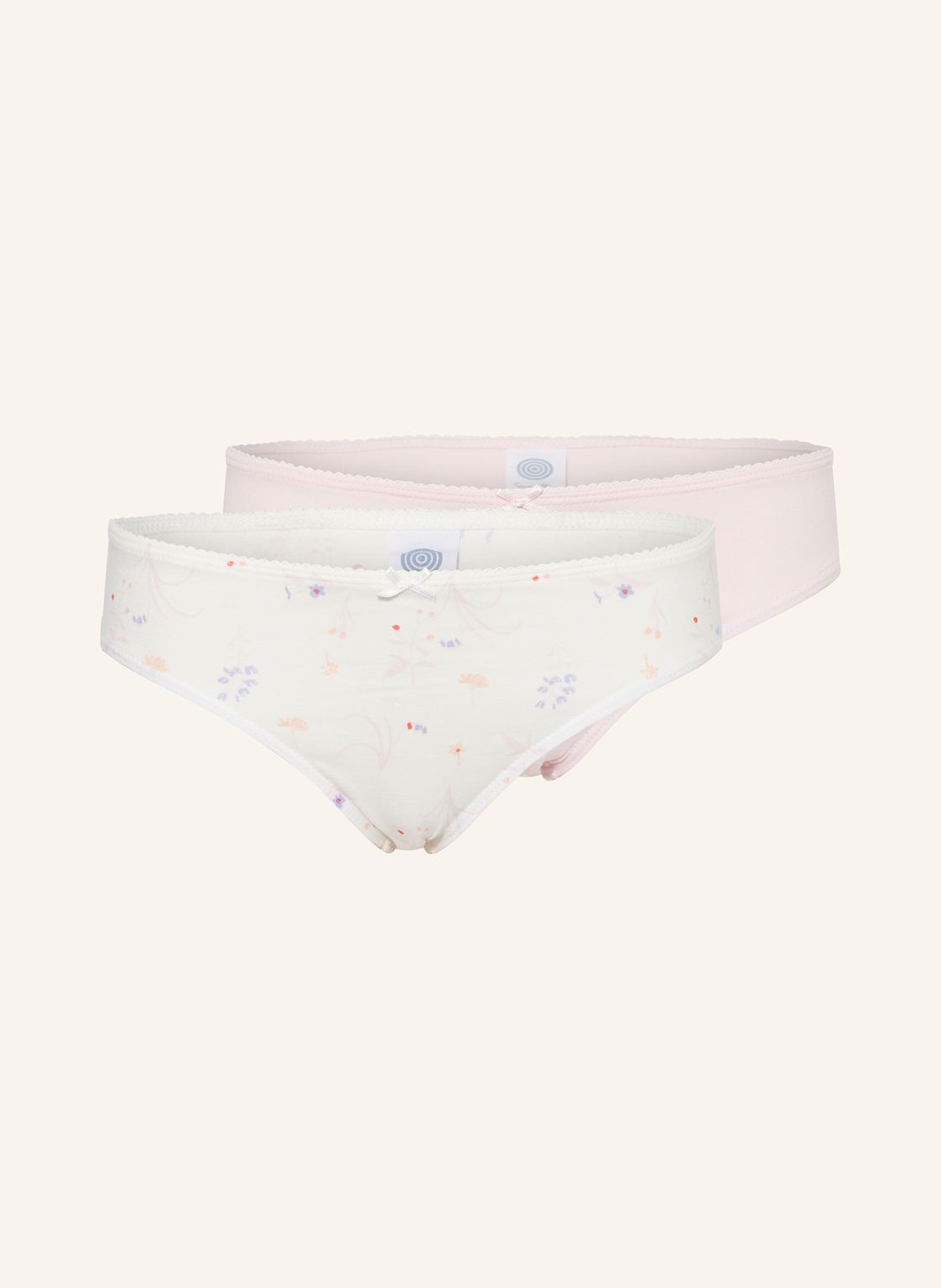 Sanetta 2er-Pack Slips weiss Sanetta 2er-Pack Slips weiss von Sanetta