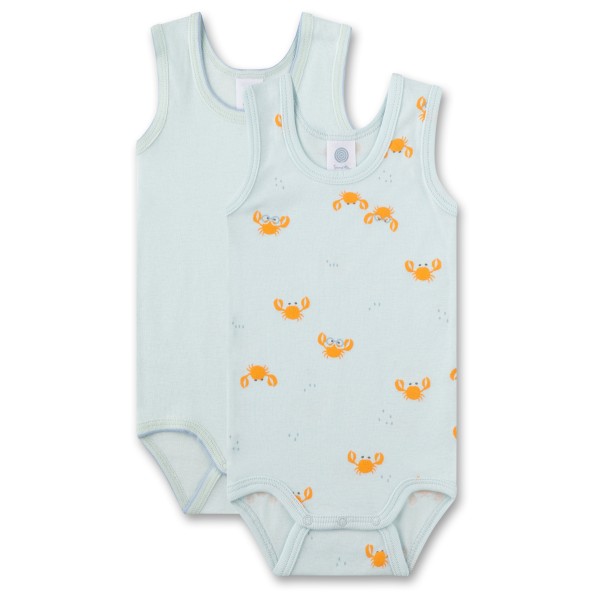 Sanetta - Baby Boy Modern Mainstream Body Sleeveless - Alltagsunterwäsche Gr 86 grau von Sanetta