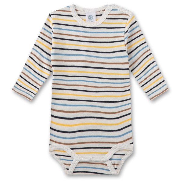 Sanetta - Baby Boys Modern Classic Body L/S - Alltagsunterwäsche Gr 104 grau von Sanetta