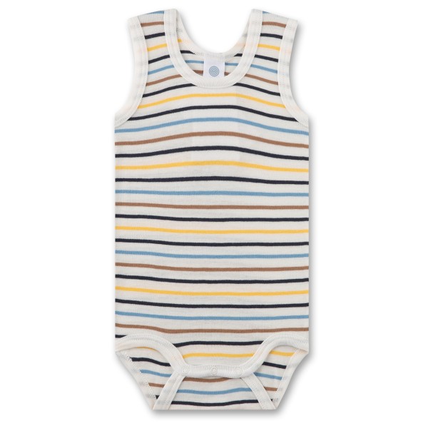 Sanetta - Baby Boys Modern Classic Body Sleeveless - Alltagsunterwäsche Gr 68 grau von Sanetta