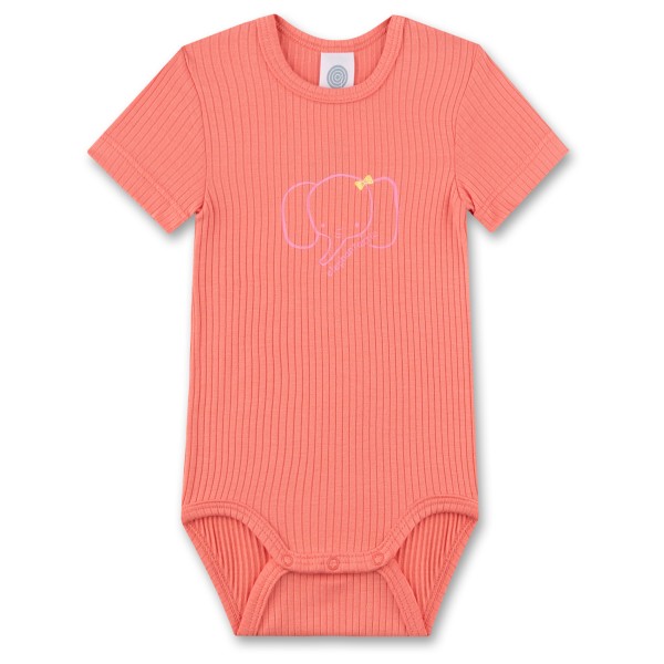 Sanetta - Baby Girl Modern Mainstream Body S/S - Alltagsunterwäsche Gr 74 rot von Sanetta