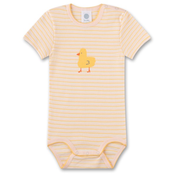 Sanetta - Baby Girl Modern Mainstream Body S/S - Alltagsunterwäsche Gr 86 beige von Sanetta
