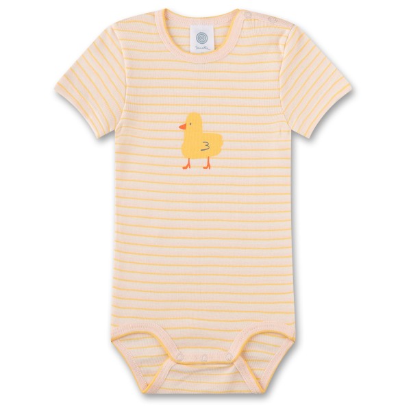 Sanetta - Baby Girl Modern Mainstream Body S/S - Alltagsunterwäsche Gr 98 beige von Sanetta