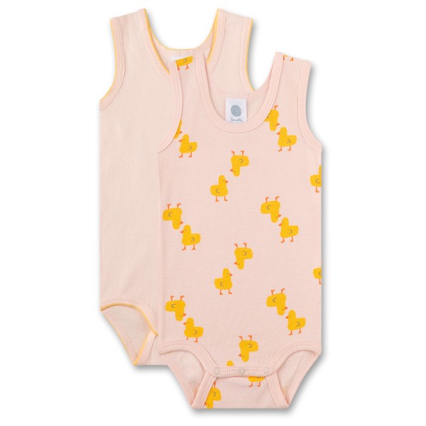 Sanetta - Baby Girl Modern Mainstream Body Sleeveless - Alltagsunterwäsche Gr 74 rosa von Sanetta