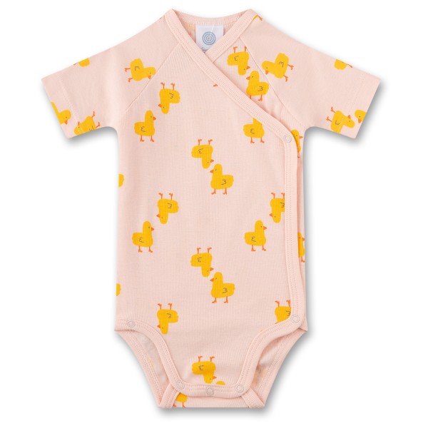 Sanetta - Baby Girl Modern Mainstream Wrapover Body S/S - Alltagsunterwäsche Gr 50 rosa von Sanetta