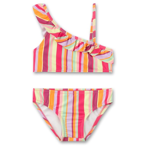 Sanetta - Beach Kids Girls Bikini Ruffle Strap - Bikini Gr 104;116;128;140;92;98 rosa von Sanetta