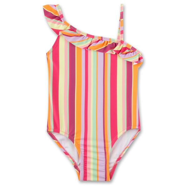 Sanetta - Beach Kids Girls Swimsuit Ruffle Strap - Badeanzug Gr 104 rosa von Sanetta