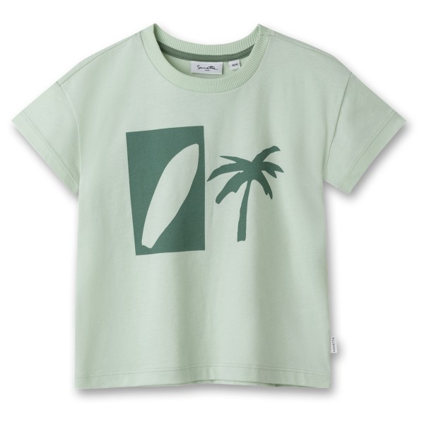 Sanetta - Boy'S Pure LT 2 T-Shirt - T-Shirt Gr 110 grau von Sanetta