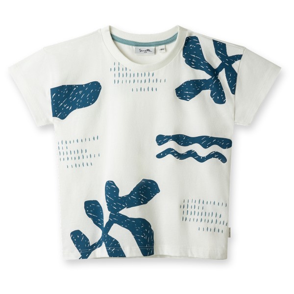 Sanetta - Boy's Pure LT 1 T-Shirt Print - T-Shirt Gr 92 weiß von Sanetta