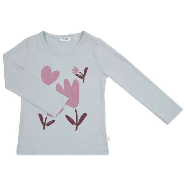 Sanetta - Girl Kid's Shirt Pure LT 1 - Longsleeve Gr 116;128;92 grau von Sanetta