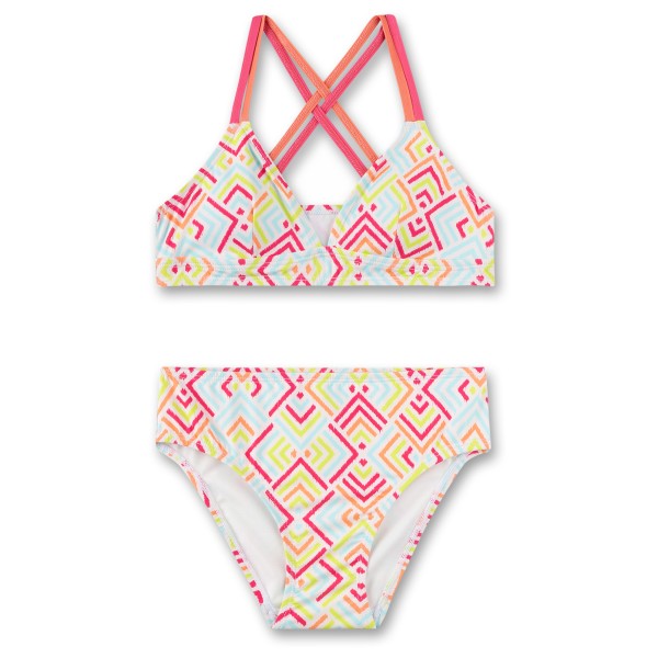 Sanetta - Girl's Beach Bikini - Bikini Gr 140 bunt von Sanetta