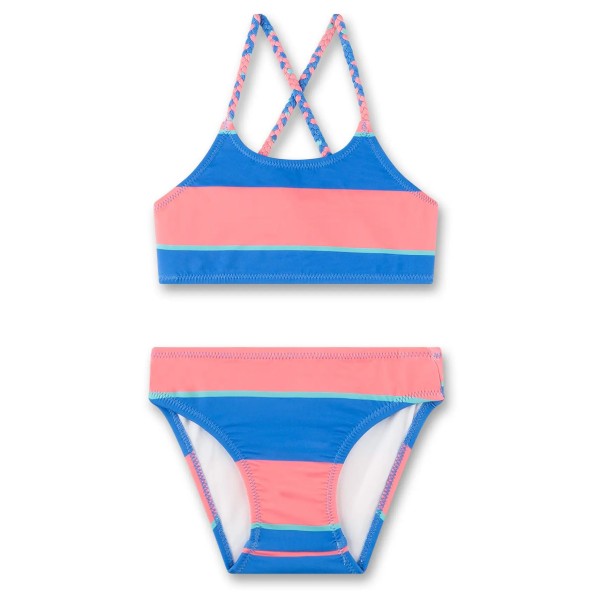Sanetta - Kid's Bikini Stripes - Bikini Gr 92 bunt von Sanetta