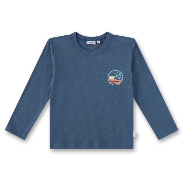 Sanetta - Kid's Shirt 11847 - Longsleeve Gr 140 blau von Sanetta