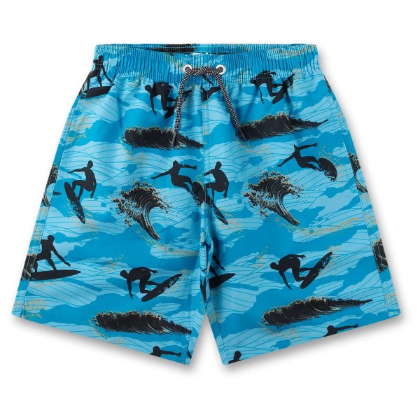 Sanetta - Kid's Swim Trunks Woven 440582 - Boardshorts Gr 140 blau von Sanetta