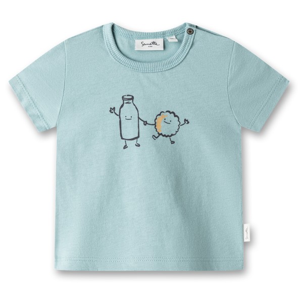 Sanetta - Pure Baby Boys LT 1 T-Shirt Cotton - T-Shirt Gr 68;74;80;86;92 grau von Sanetta