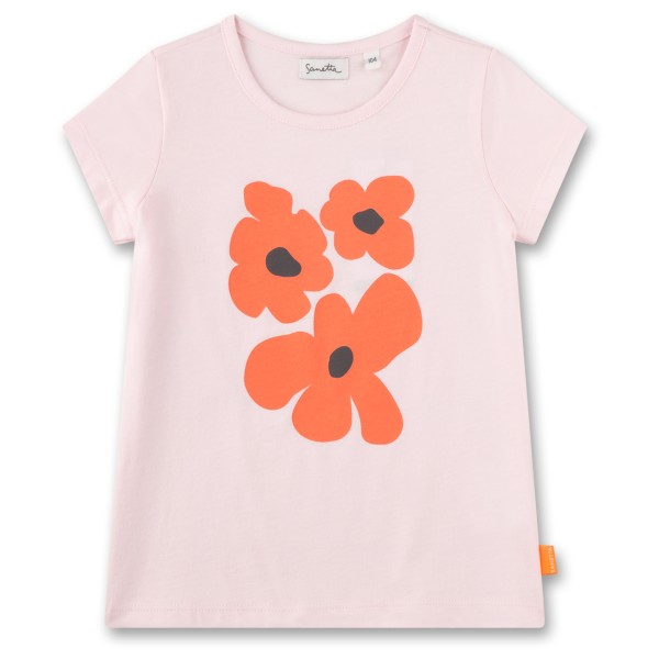 Sanetta - Pure Kids Girls Fancy T-Shirt - T-Shirt Gr 122 rosa von Sanetta