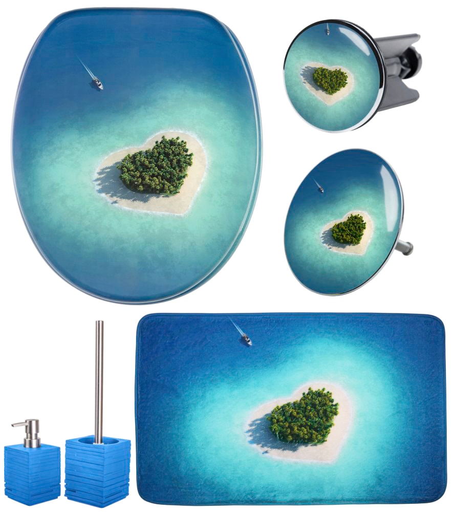 Sanilo Badaccessoire-Set »Dream Island«, (Komplett-Set, 6 tlg.) von Sanilo