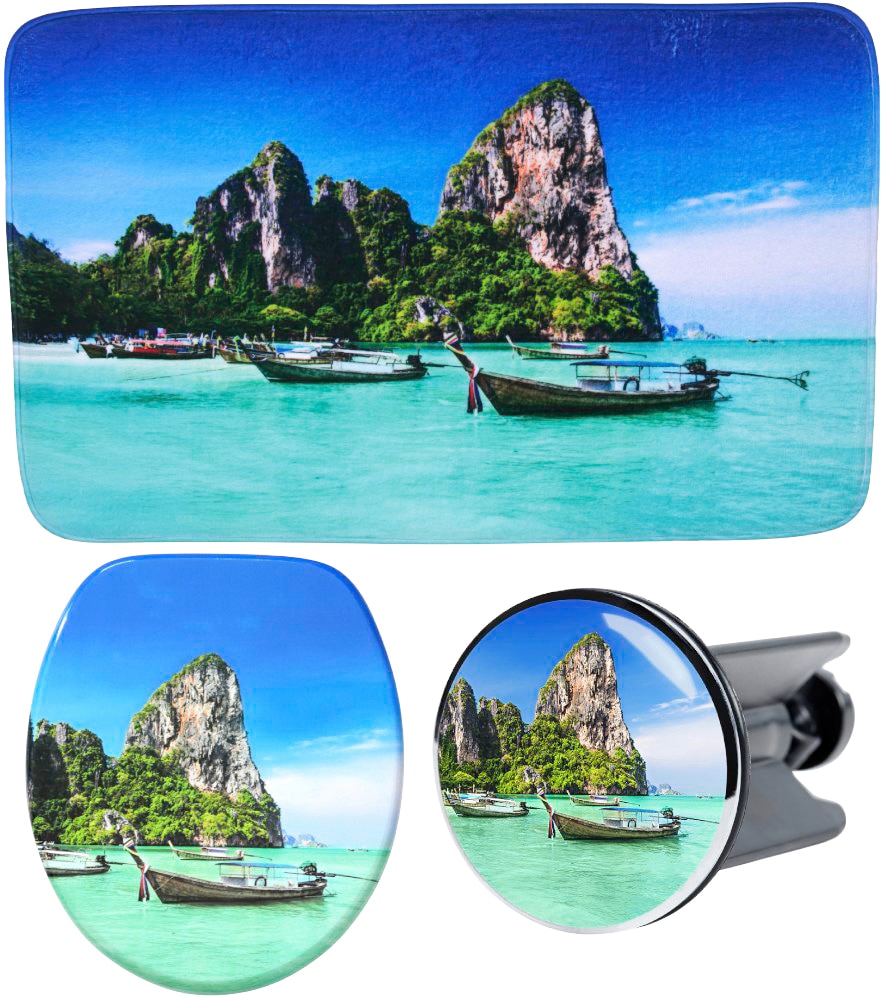 Sanilo Badaccessoire-Set »Thailand«, (Komplett-Set, 3 tlg.) von Sanilo