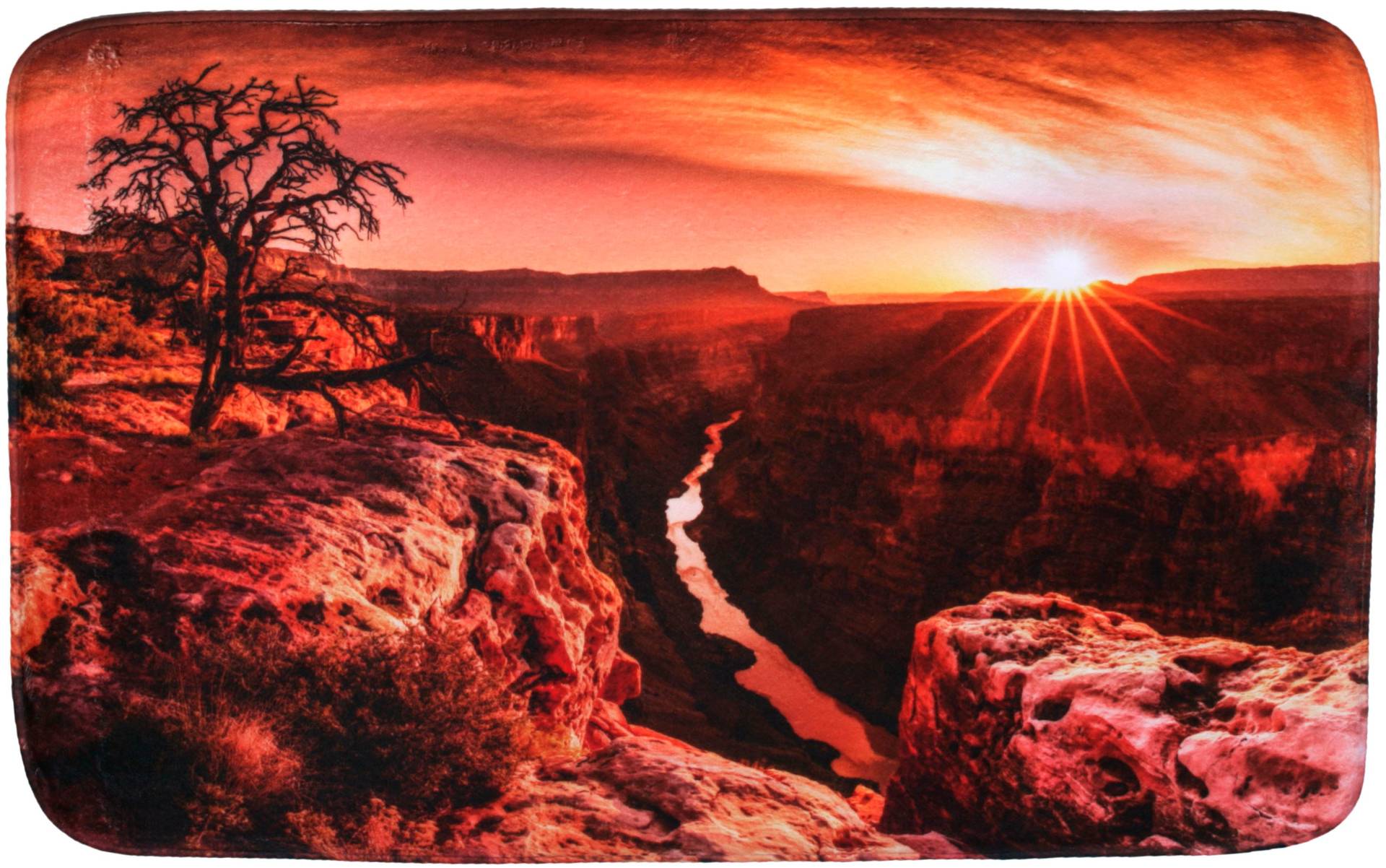 Sanilo Badematte »Grand Canyon«, Höhe 15 mm, schnell trocknend von Sanilo