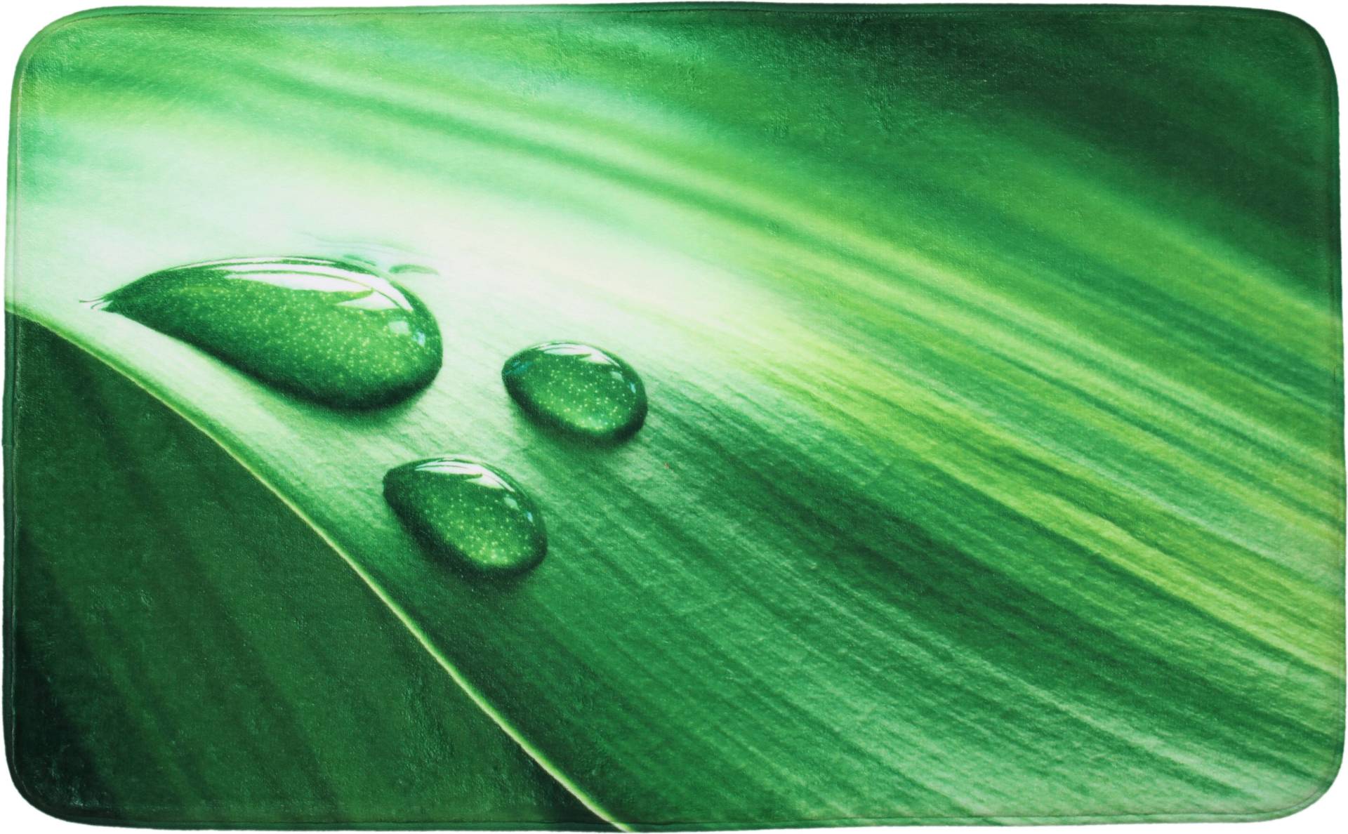 Sanilo Badematte »Green Leaf«, Höhe 15 mm, schnell trocknend von Sanilo