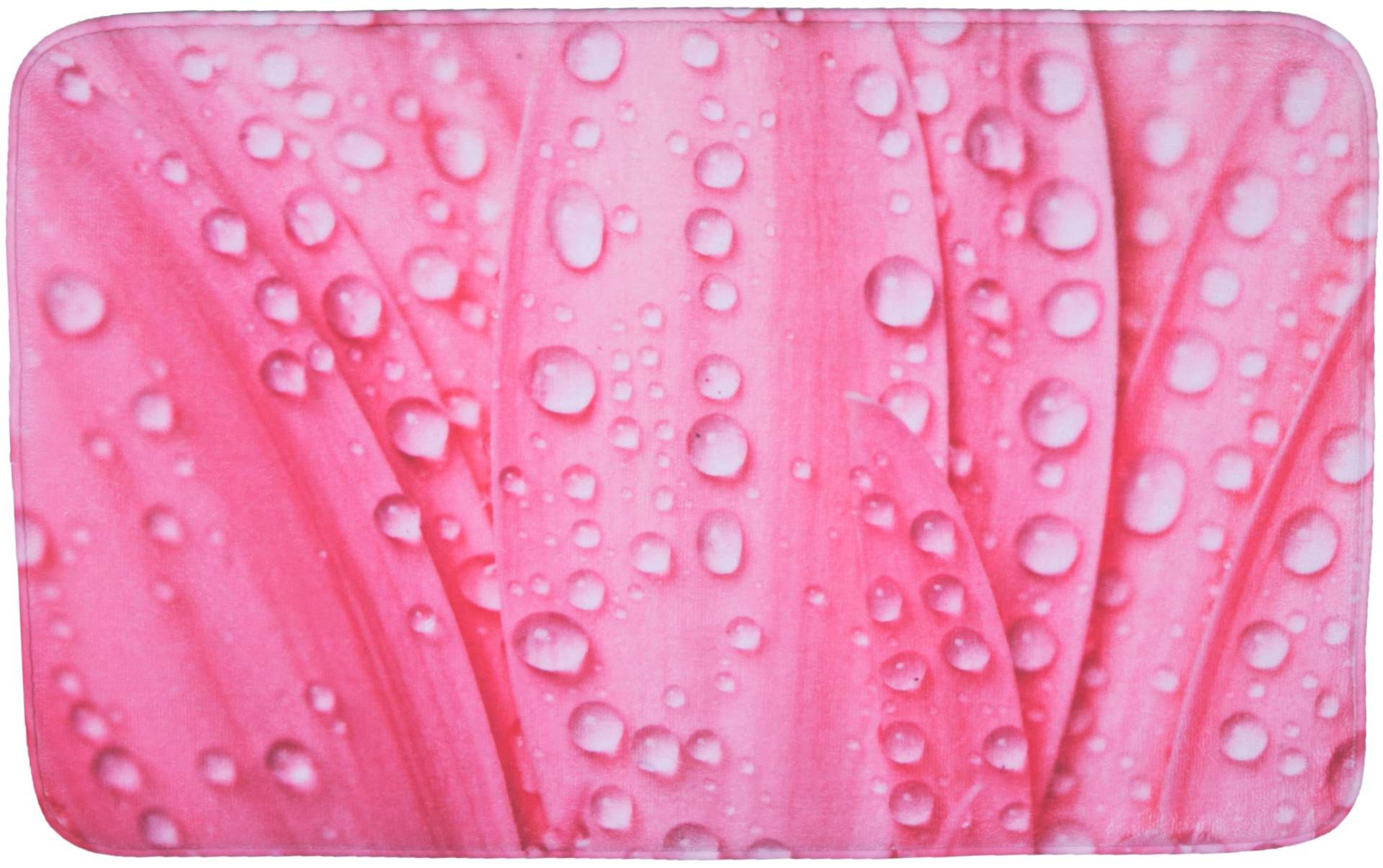 Sanilo Badematte »Pink Flower«, Höhe 15 mm, schnell trocknend von Sanilo