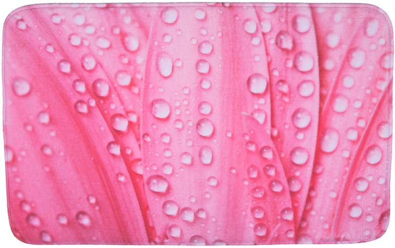 Sanilo Badematte »Pink Flower«, schnell trocknend, Memory Schaum von Sanilo
